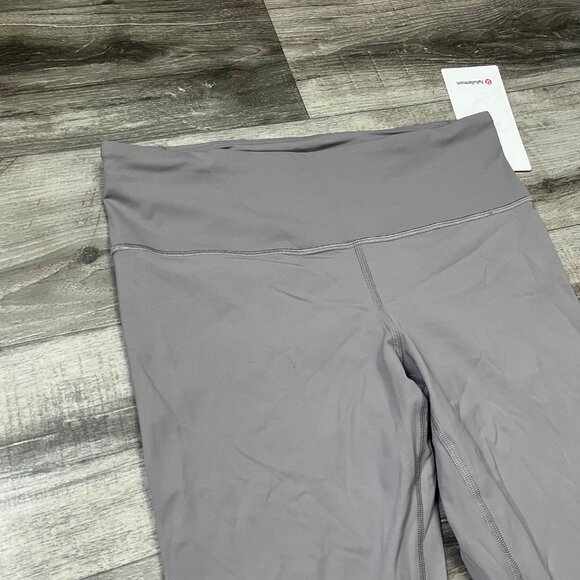 Lululemon Athletic Speed Wunder Tight Yoga Pants Asym Moon Chrome NWT Sz 10 - Picture 3 of 6